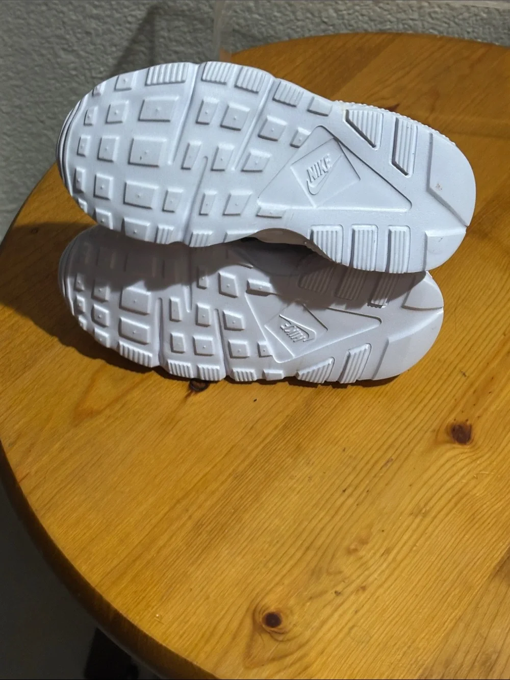 Nike Kids White, Black & Gray Athletic Sneakers 9C